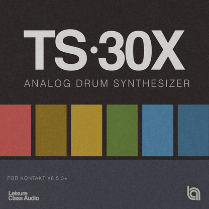 TS-30X Analog Drum Synthesizer for Kontakt